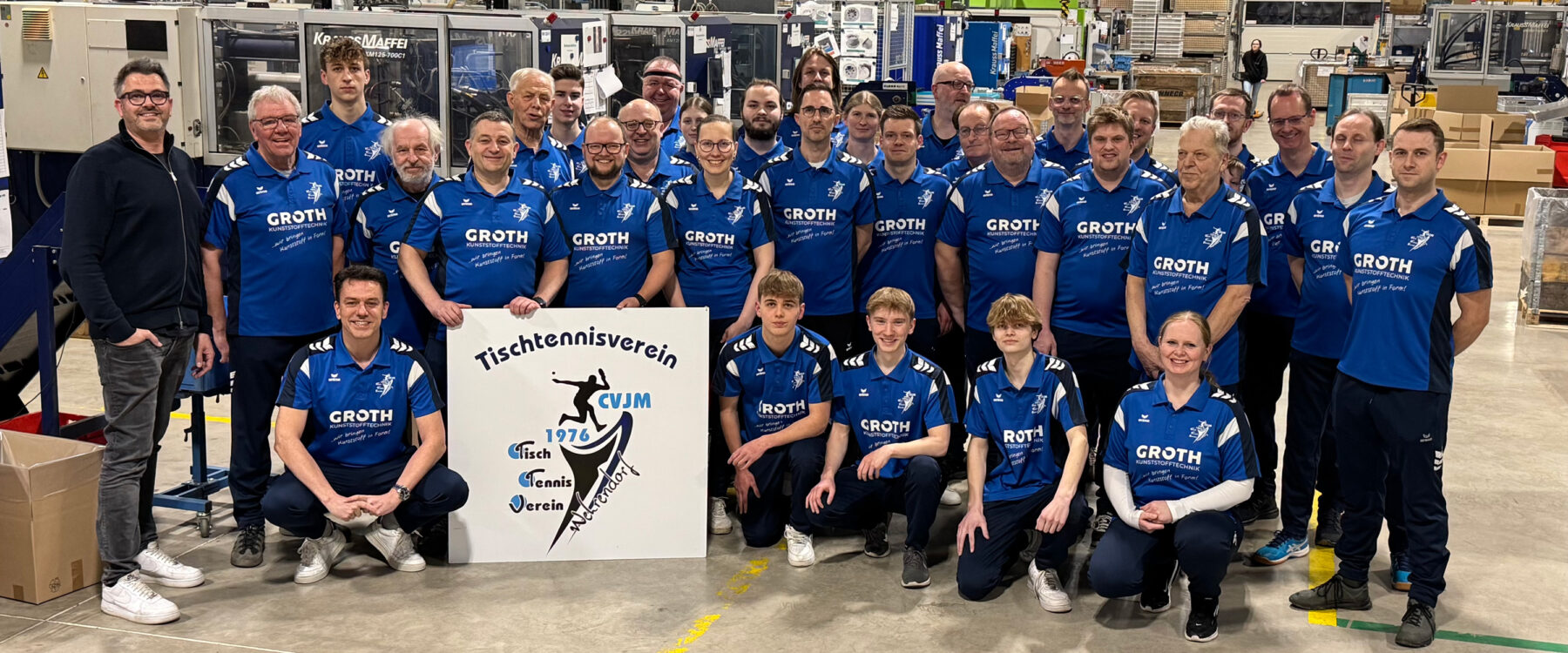 Sponsoring Tischtennisverein CVJM Wehrendorf