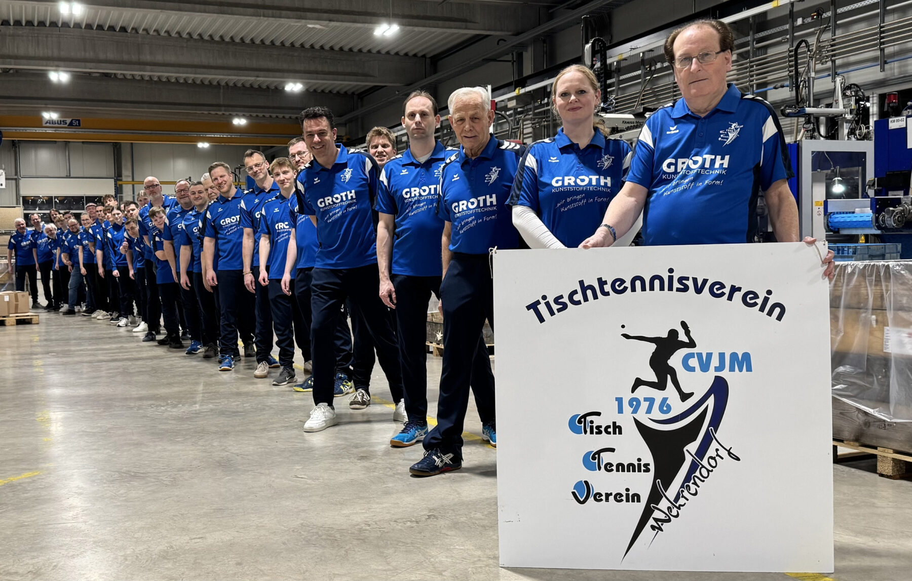 Sponsoring Tischtennisverein CVJM Wehrendorf